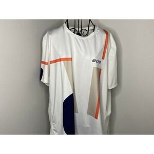 CEP Men's White Graphic Athletic T-Shirt XL Short Sleeve Performance Running